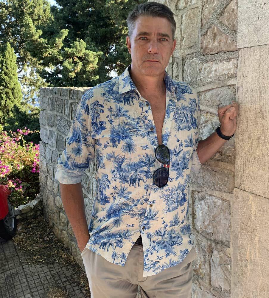 GOA COLON SKJORTA BLÅ GOA COLON SKJORTA BLÅ