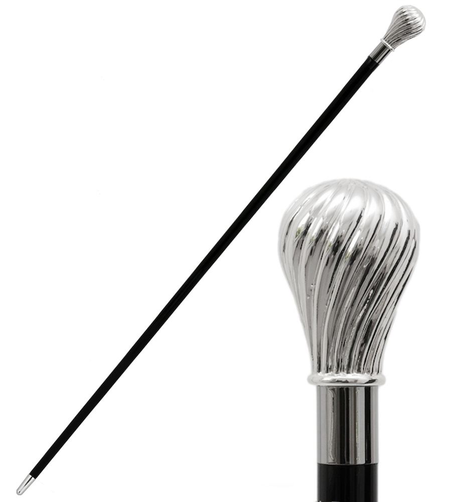 Br�llopsk�pp klassisk silver 96cm  Handgjord i Italien