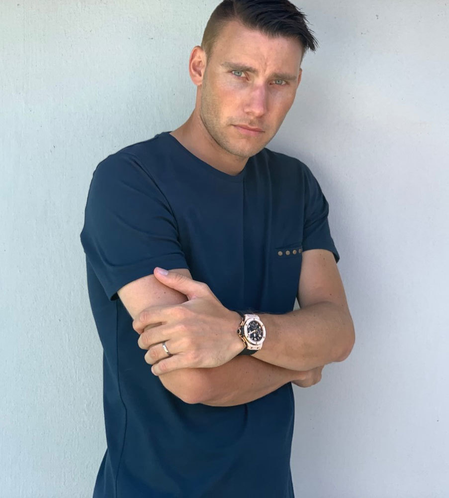 NITAD T-SHIRT - MARINBLÅ NITAD T-SHIRT - MARINBLÅ