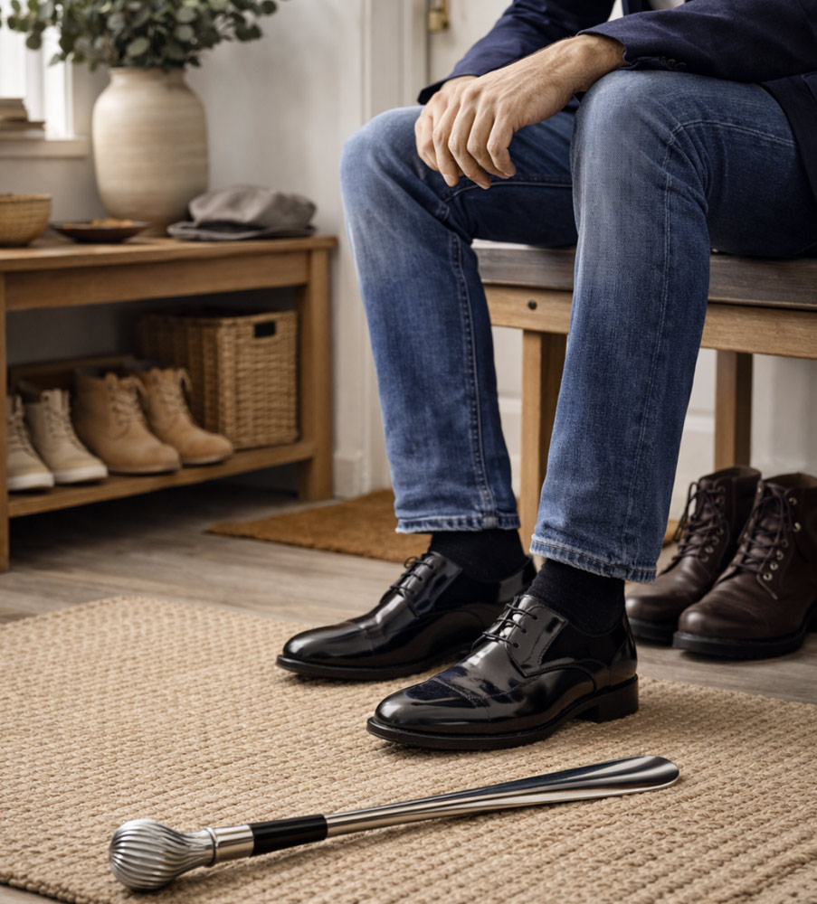 inredning skohorn hall