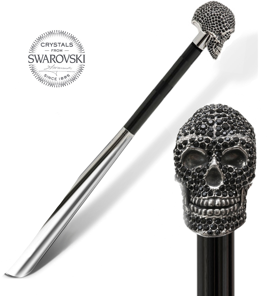 d&ouml;skalle skohorn swarovski