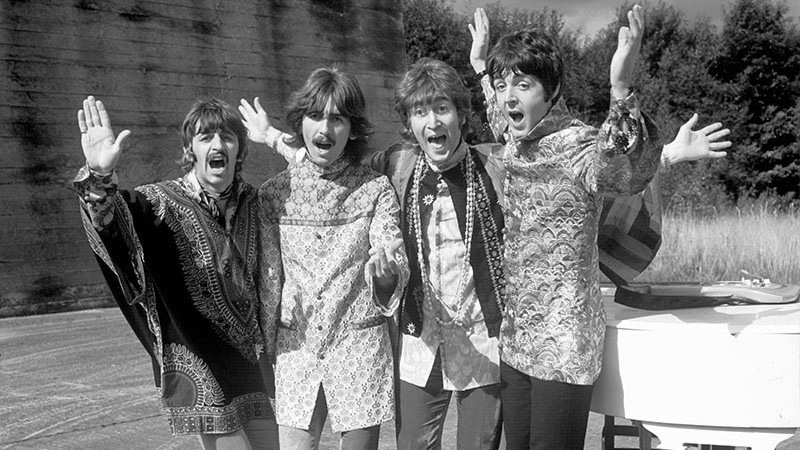 The Beatles paisley skjorta