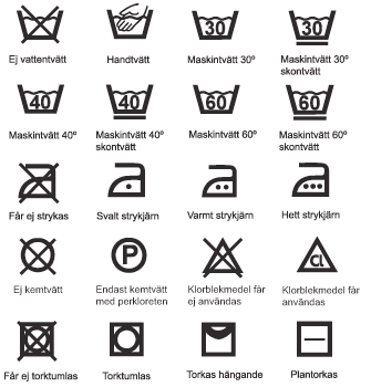 Tvättsymboler -Dahlin by Eberståls bästa tvättråd för skjortor